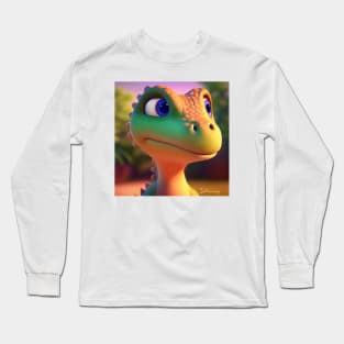 Baby Dinosaur Dino Bambino - Johny Long Sleeve T-Shirt